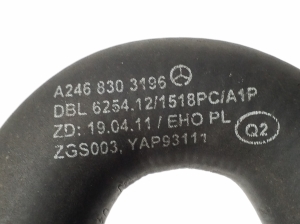 Mercedes Benz B-Class 246 (2011–2017) Hose A2468303196 - 2