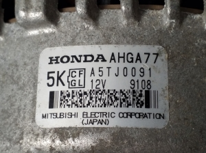 Honda Jazz (2008–2015) Alternator AHGA77 - 3