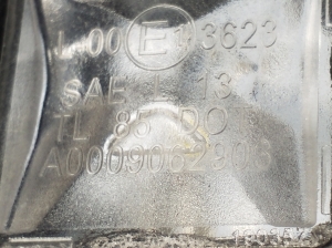 Mercedes Benz CLA-Class W117 (2013–2019) Numbrimärgi tuled A0009062903 - 2