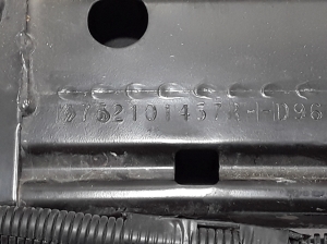 RENAULT Kadjar (2015–2026) Front bumper reinforcement 752101457R - 2
