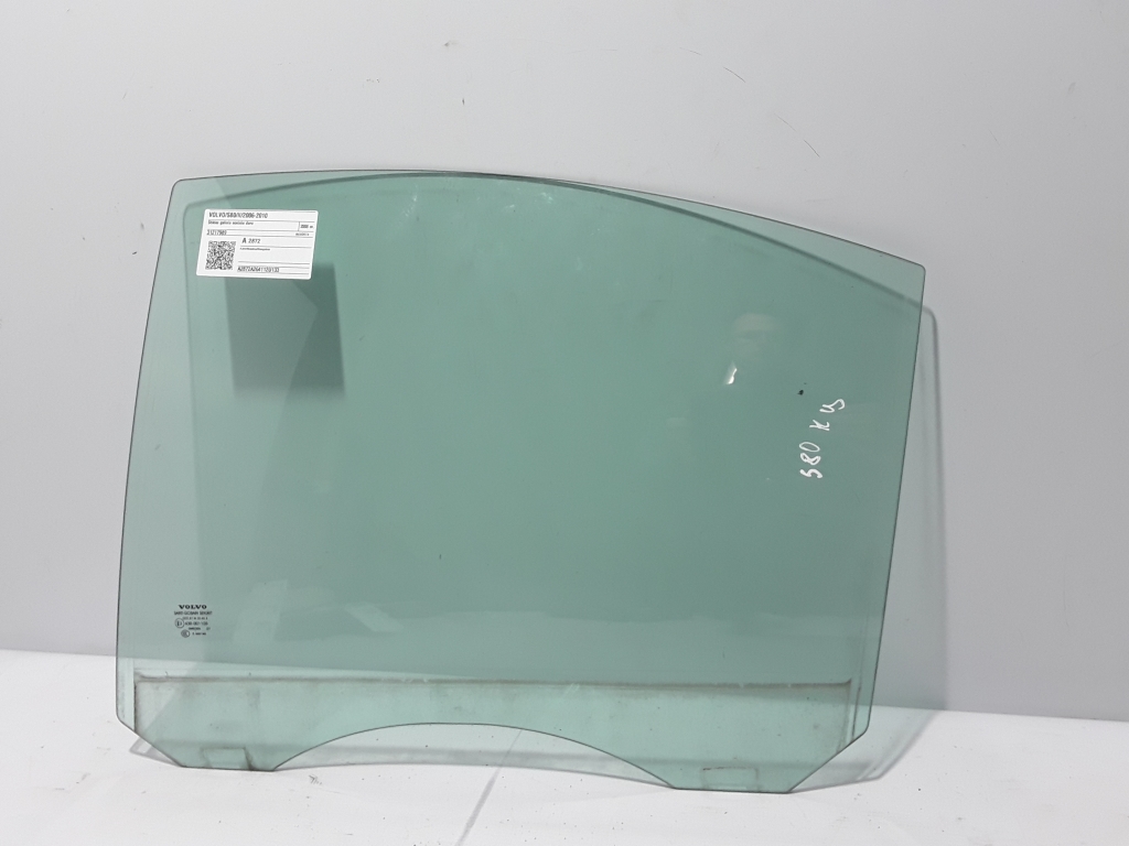 VOLVO S80 2 generation (2006-2020) Left Side Sliding Door Glass 31217989 22403785