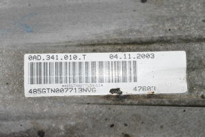 Volkswagen Touareg I (2002–2010) Verteilergetriebe und seine Teile 0AD341010T - 3