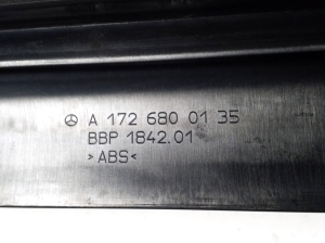 Mercedes Benz SLK-Class 172 (2011–2026) Inner sill trim A1726800135 - 3