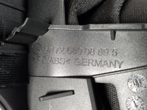 Mercedes Benz SLK-Class 172 (2011–2026) Lenksäulenverkleidung innen A1726800889 - 3