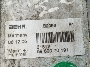 Mercedes Benz R-Class 251 (2006–2017) Ölkühler - 3