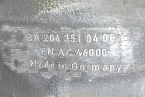 Mercedes Benz C-Class 204 (2007–2014) Hinterachsdifferential A2043510408 - 2