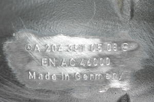 Mercedes Benz C-Class 204 (2007–2014) Hinterachsdifferential A2043510508 - 5