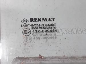 RENAULT Kangoo (2008–2020) Fenster Scheibe Schiebetür 8200447478 - 3
