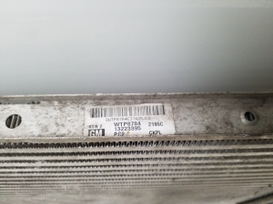 Opel Zafira B (2005–2014) Ladeluftkühler 13223395 - 3