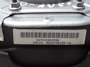 Dacia Logan I (2004–2012) Stūres drošības spilvens 8200748155 - 2