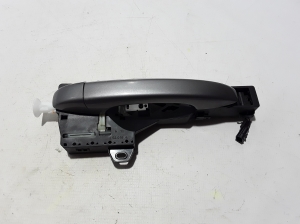 Rear side door exterior handle and its parts - 
