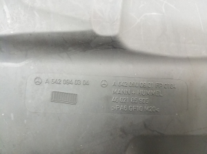Mercedes Benz ML-Class 164 (2005–2011) Luftfiltergehäuse A6420900901 - 3