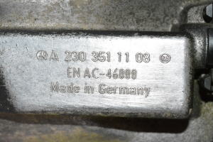 Mercedes Benz E-Class W211 (2002–2009) Hinterachsdifferential A2303510005 - 5