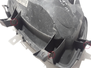 RENAULT Clio II (1998–2005) Scheinwerfer vorne 7701697617 - 4