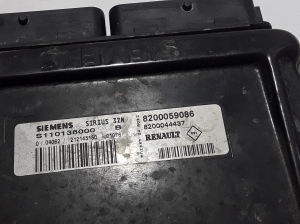 RENAULT Clio II (1998–2005) Motorsteuergerät 8200059086 - 2