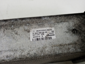 Mercedes Benz CLK-Class 209 (2002–2009) Vahejahuti radiaator A2035000500 - 3