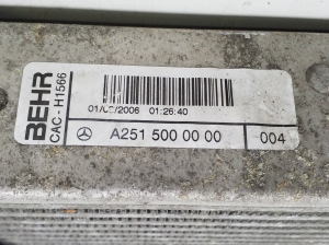 Mercedes Benz R-Class 251 (2006–2017) Intercooler A2515000000 - 4
