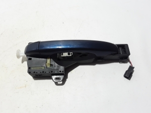 Rear side door exterior handle and its parts