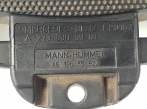 Air filter housing and its parts - A2730900901