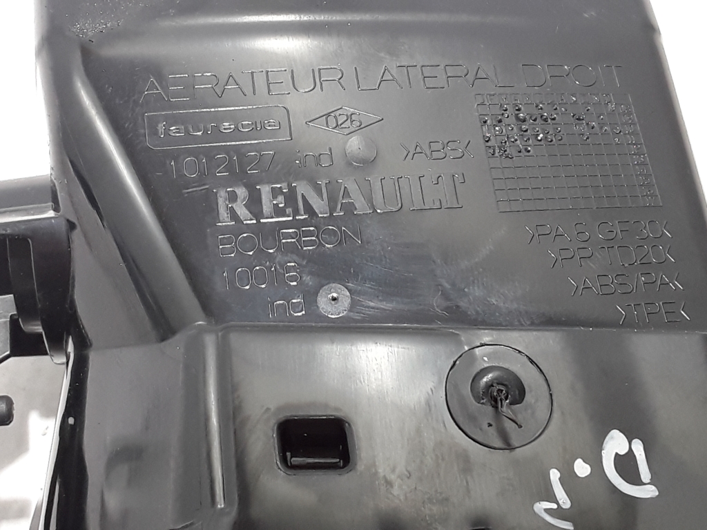 RENAULT Scenic 3 generation (2009-2015) Решетка воздухозаборника салона 1012127 22405030