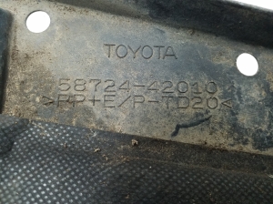 TOYOTA RAV 4 A4 (2012–2018) Sonstiges Teil der hinteren Stoßstange 5872442010 - 3