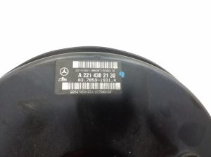 Mercedes Benz S-Class 221 (2005–2013) Piduri vaakumpõis ja selle osad - 3