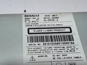 RENAULT Latitude (2010–2017) Autoraadio 281010508R - 3