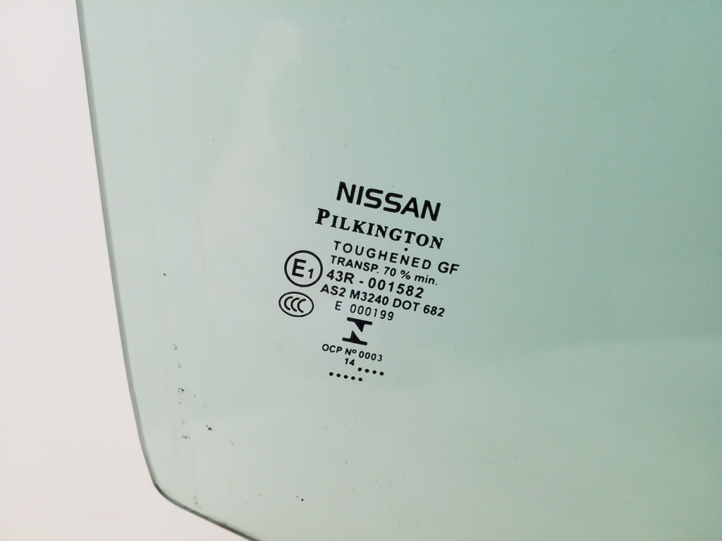 NISSAN Qashqai 2 generation (2013-2023) Стекло передней правой двери 25080672