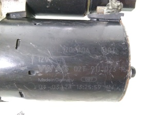Volkswagen Golf V (2003–2009) Starter 02T911023R - 2
