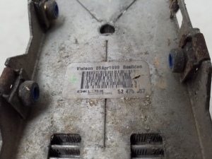 Opel Vectra B (1995–2002) Ladeluftkühler 52475657 - 3