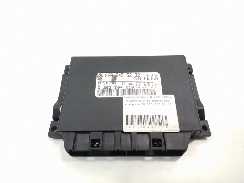 MERCEDES-BENZ S-Class W220 (1998-2005) PDC Parking Distance Control Unit A0205455232 20427447