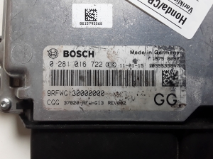 Honda CR-V (2006–2012) Mootori juhtplokk 0281016722 - 3