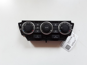 Heater control panel
