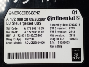 Mercedes Benz E-Class W212 (2009–2015) Control unit - 4