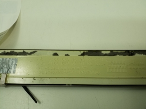 Mercedes Benz GL-Class 166 (2012–2015) Inner sill trim A1666809500 - 3