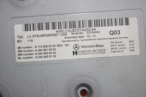Mercedes Benz S-Class 221 (2005–2013) Multimedia-Steuergerät A1729009302 - 3