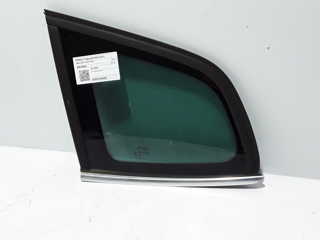 RENAULT Laguna 3 generation (2007-2015) Left side rear body window 833010005R 22406607