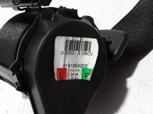 BMW 3 SERIES F30 (2011–2018) Sicherheitsgurt hinten 619185300 - 2