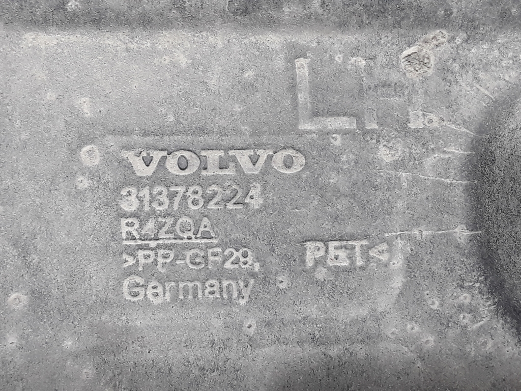VOLVO V40 2 generation (2012-2020) Variklio dugno apsauga 31378224 22406507