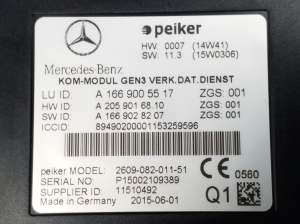 Mercedes Benz E-Class W212 (2009–2015) Steuergerät A1669005517 - 3