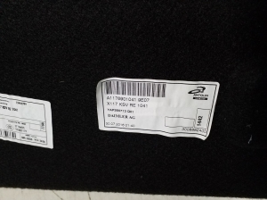 Mercedes Benz CLA-Class W117 (2013–2019) Trunk side trim panel A1176901041 - 2