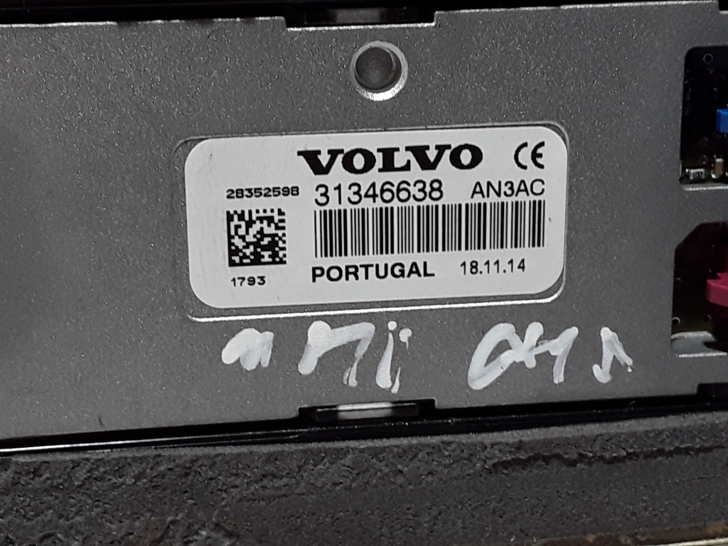 VOLVO V40 2 generation (2012-2020) Antena 31346638 22406955