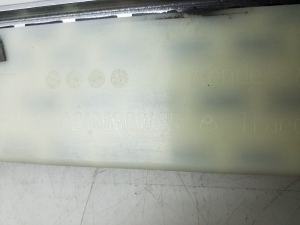 Mercedes Benz CLS-Class 219 (2004–2010) Inner sill trim A2196800435 - 3