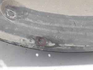 RENAULT Fluence (2009–2017) Front wheel arch liner, front section 638450019R - 4