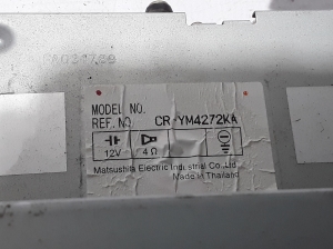 Mazda 6 (2002–2007) Radio (head unit) CRYM4272KA - 4