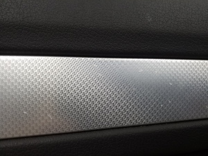  Rear side door trim and its details 