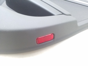  Rear side door trim and its details 