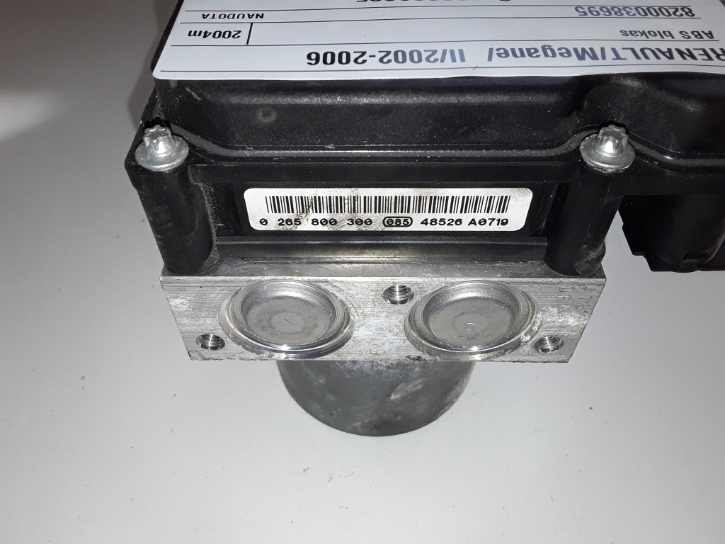 RENAULT Megane 2 generation (2002-2012) ABS Pump 8200038695,0265800300 26306292