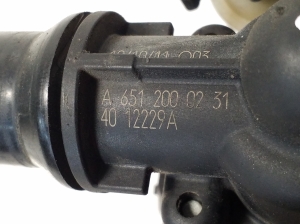 Mercedes Benz C-Class 204 (2007–2014) Salongi soojenduse klapp A6512000231 - 2