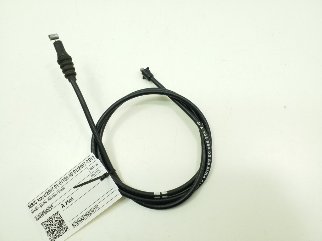 MERCEDES-BENZ C-Class W204/S204/C204 (2004-2015) Bonnet Lock Cable A2048800559 20428757